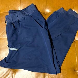 Figs 3XL womens scrub pants, navy blue. Jogger style. Good used condition.